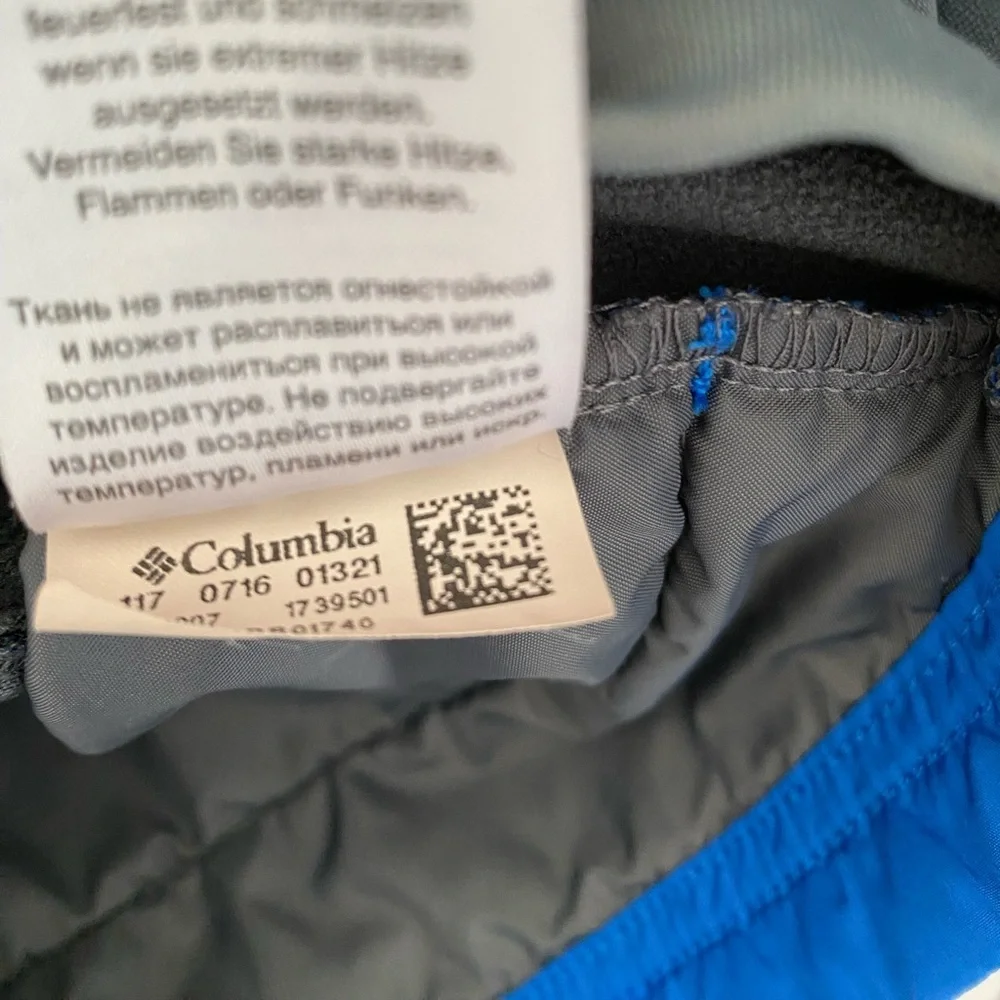 Columbia Blue and Gray Jacket